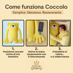 Coccolo™ - Il peluche che calma e rassicura