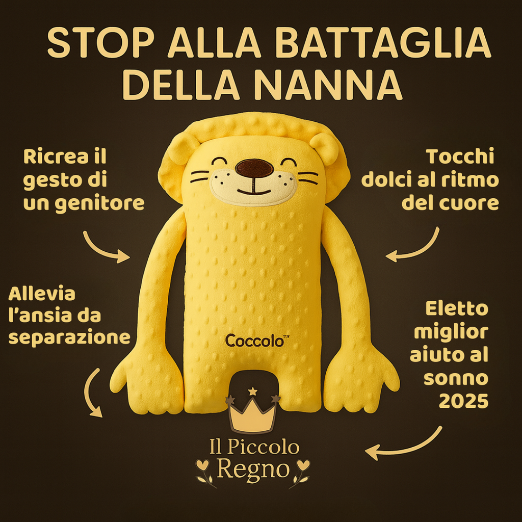 Coccolo™ - Il peluche che calma e rassicura
