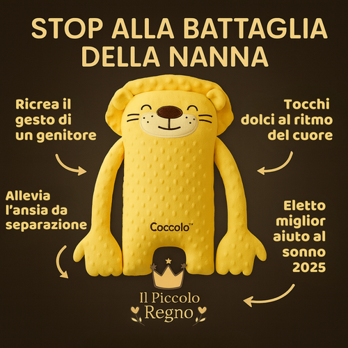 Coccolo™ - Il peluche che calma e rassicura